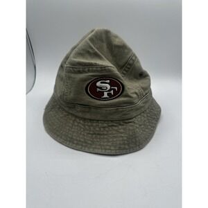 Vintage San Francisco 49ers Bucket Hat Logo Athletic MBNA America Made In Taiwan